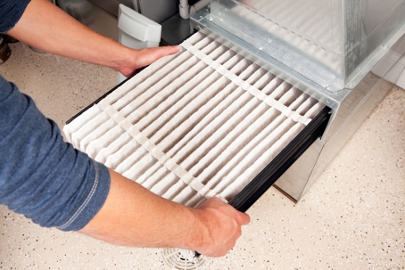 changing furnace filter