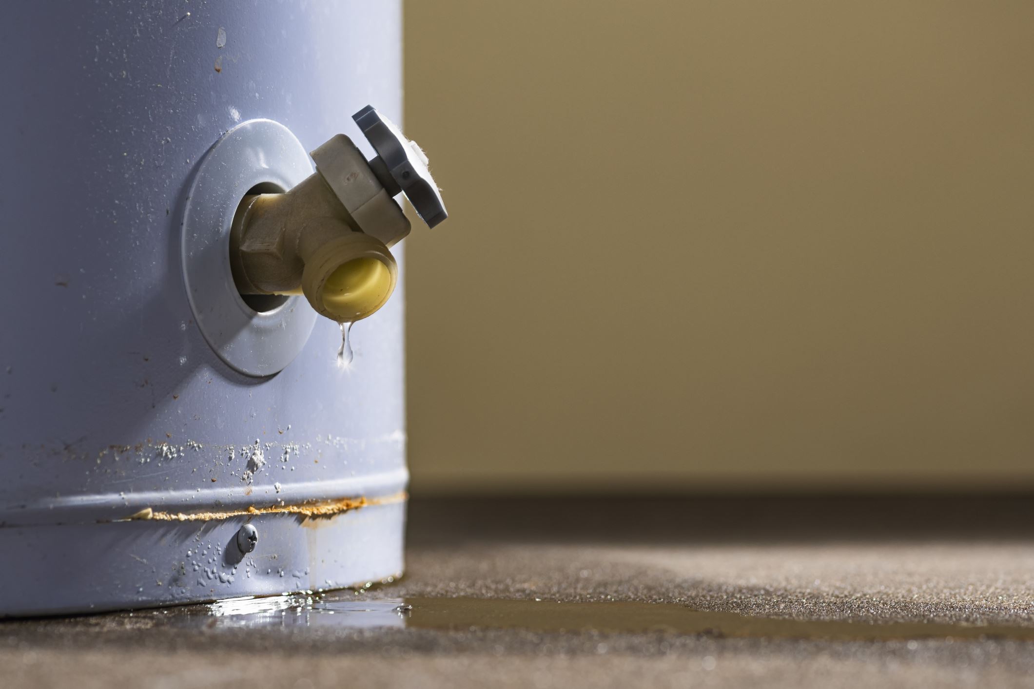Water heater leaking